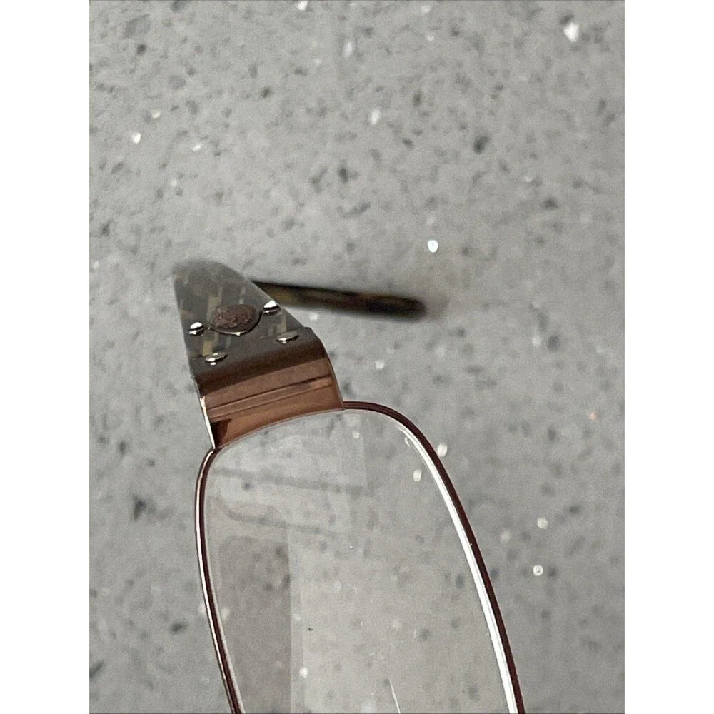 Valerie Spencer 9189 BROWN 51-17-135 Metal Full Rim Eyeglasses Frames ONLY